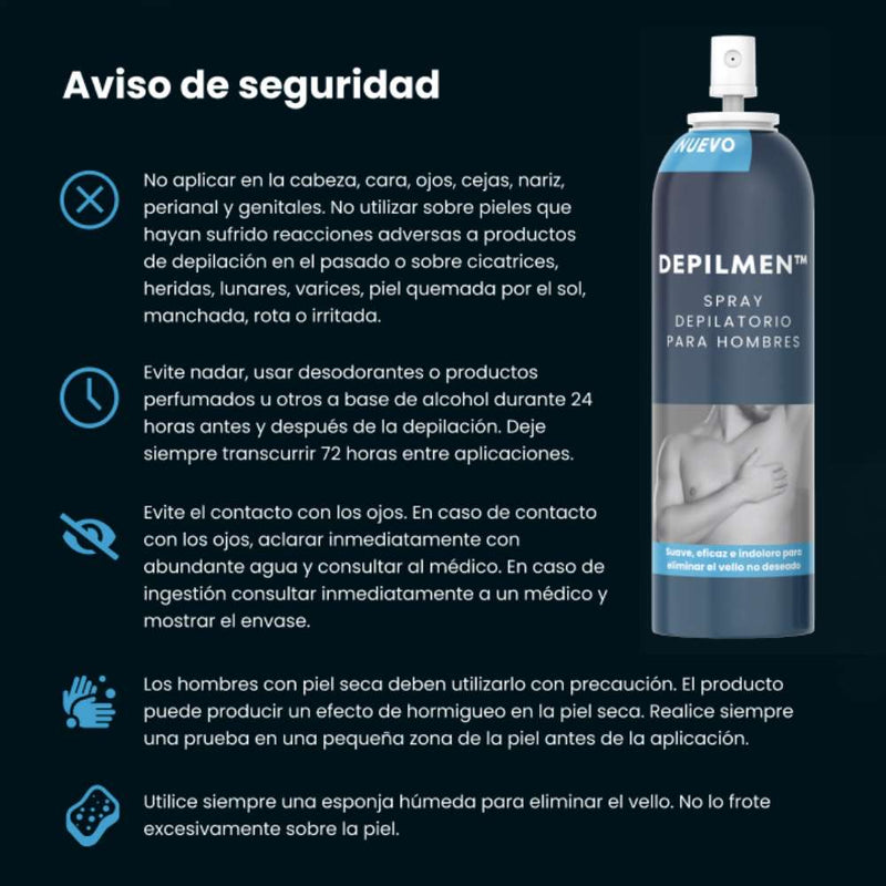 DepilMen™ | Spray depilatorio
