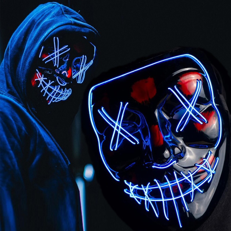 EspectroLed™- Máscara Led Halloween